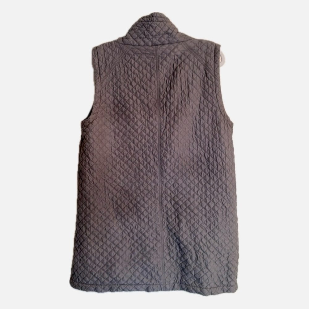 Quilted Gray Vest